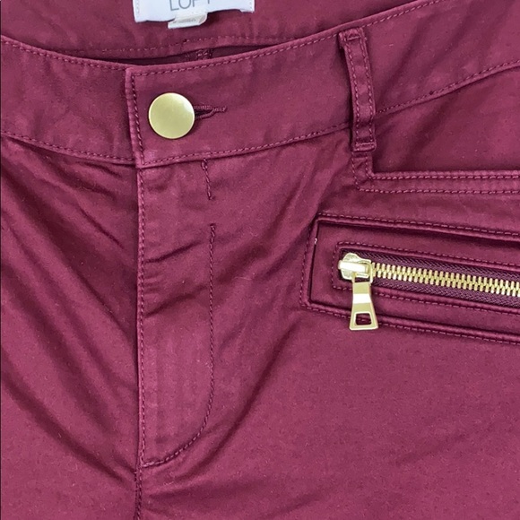 LOFT zipper jeans - Picture 7 of 9